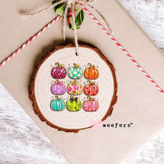 UV DTF Decal - Bougie Pumpkins Ornament Weefers