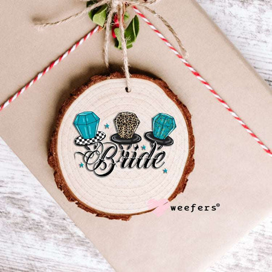 UV DTF Decal - Bride Ring Pop Ornament Weefers