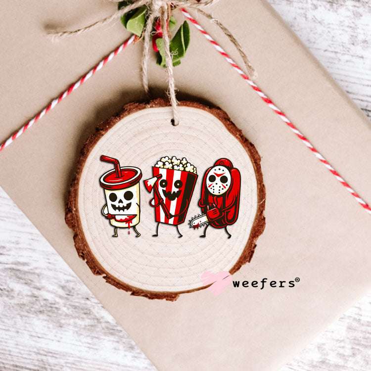 UV DTF Decal - Scary Movies Ornament Weefers