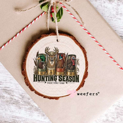 UV DTF Decal - Hunting Season Ornament Weefers