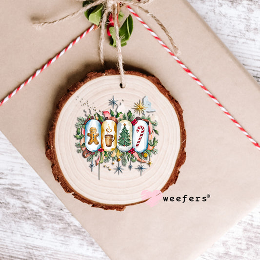 Retro Christmas Things UV DTF Decal Ornament Weefers