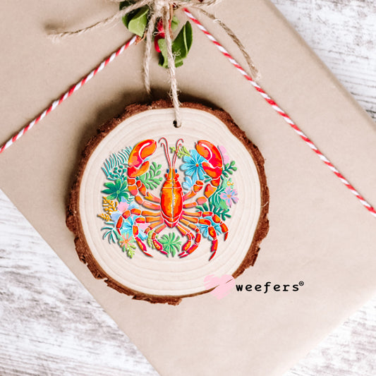Preppy Lobster UV DTF Decal Ornament Weefers