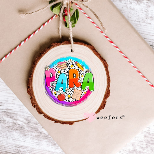 Para Dalmatian Dots UV DTF Decal Ornament Weefers