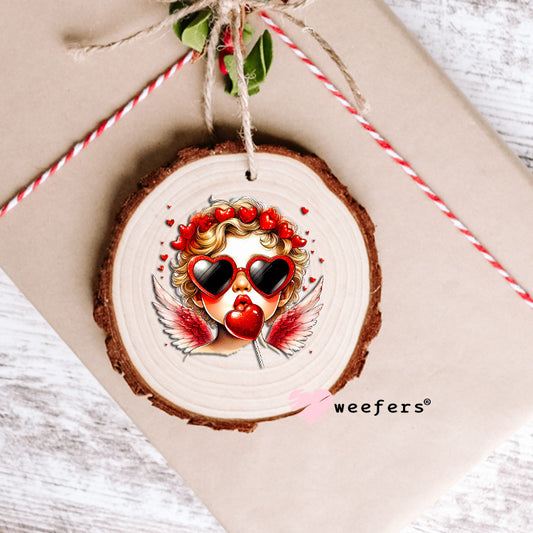 Cupid Valentine UV DTF Decal Ornament Weefers