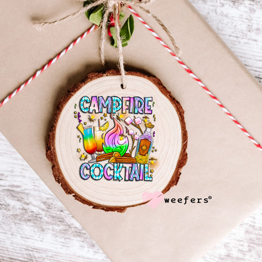 Campfire Cocktail UV DTF Decal Ornament Weefers