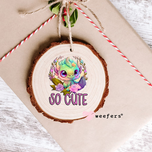 So Cute Dragon UV DTF Decal Ornament Weefers