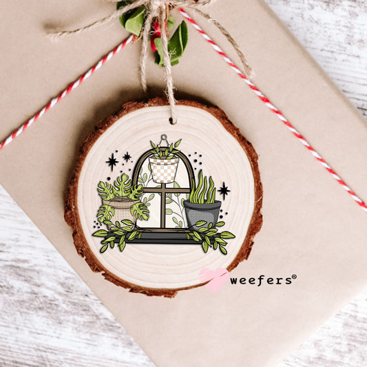 Plant Vibes UV DTF Decal Ornament Weefers