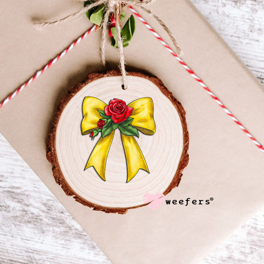 Belle Bow UV DTF Decal Ornament Weefers