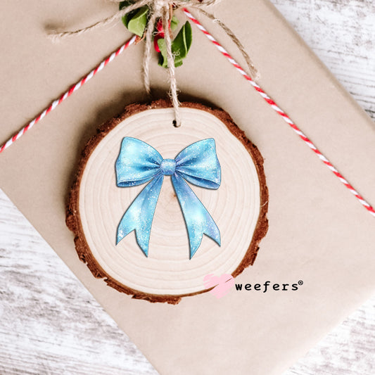 Elsa Bow UV DTF Decal Ornament Weefers