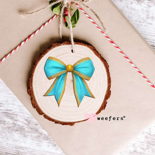 Jasmine Bow UV DTF Decal Ornament Weefers