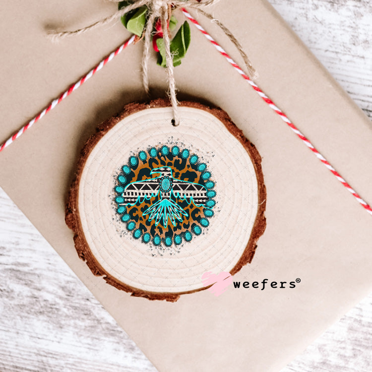 Western Eagle UV DTF Decal Ornament Weefers