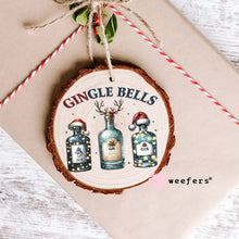 Load image into Gallery viewer, GinGle Bells Christmas Drink UV DTF Decal - Weefers
