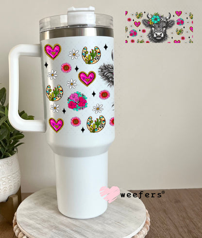Highlander Flowers UV DTF Cup Wrap - Weefers Exclusive Wrap 40oz Tumbler Wrap Weefers