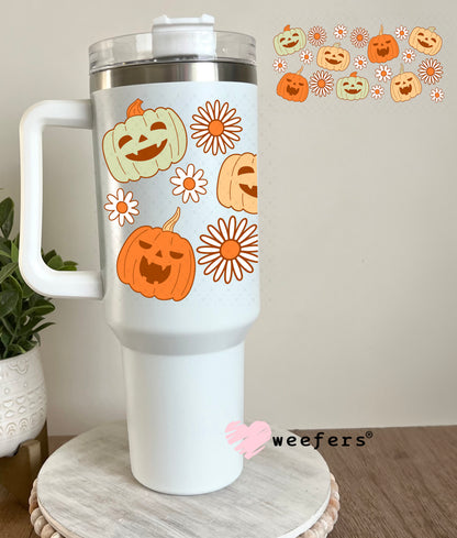 Laughing Jack-o-lanterns UV DTF Cup Wrap 40oz Tumbler Cup Wrap Weefers