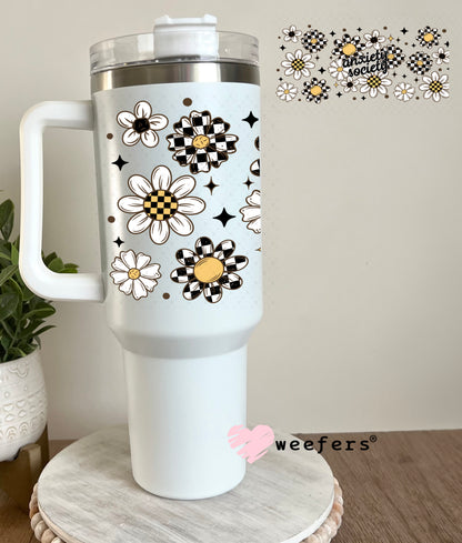 Anxiety Society UV DTF Cup Wrap 40oz Tumbler Cup Wrap Weefers