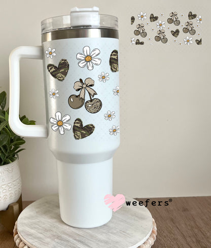 Hunting Season Side Kick UV DTF Cup Wrap - Weefers Exclusive 40oz Tumbler Wrap Weefers