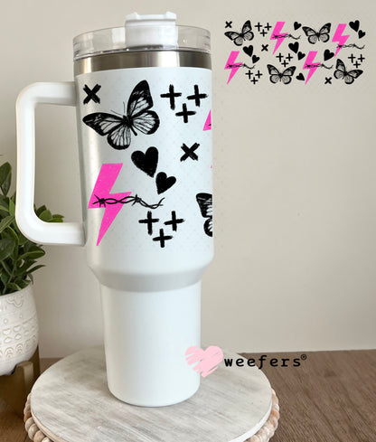 Expensive Difficult and Mentally Spicy Sidekick UV DTF Cup Wrap - Weefers Exclusive 40oz Tumbler Cup Wrap Weefers