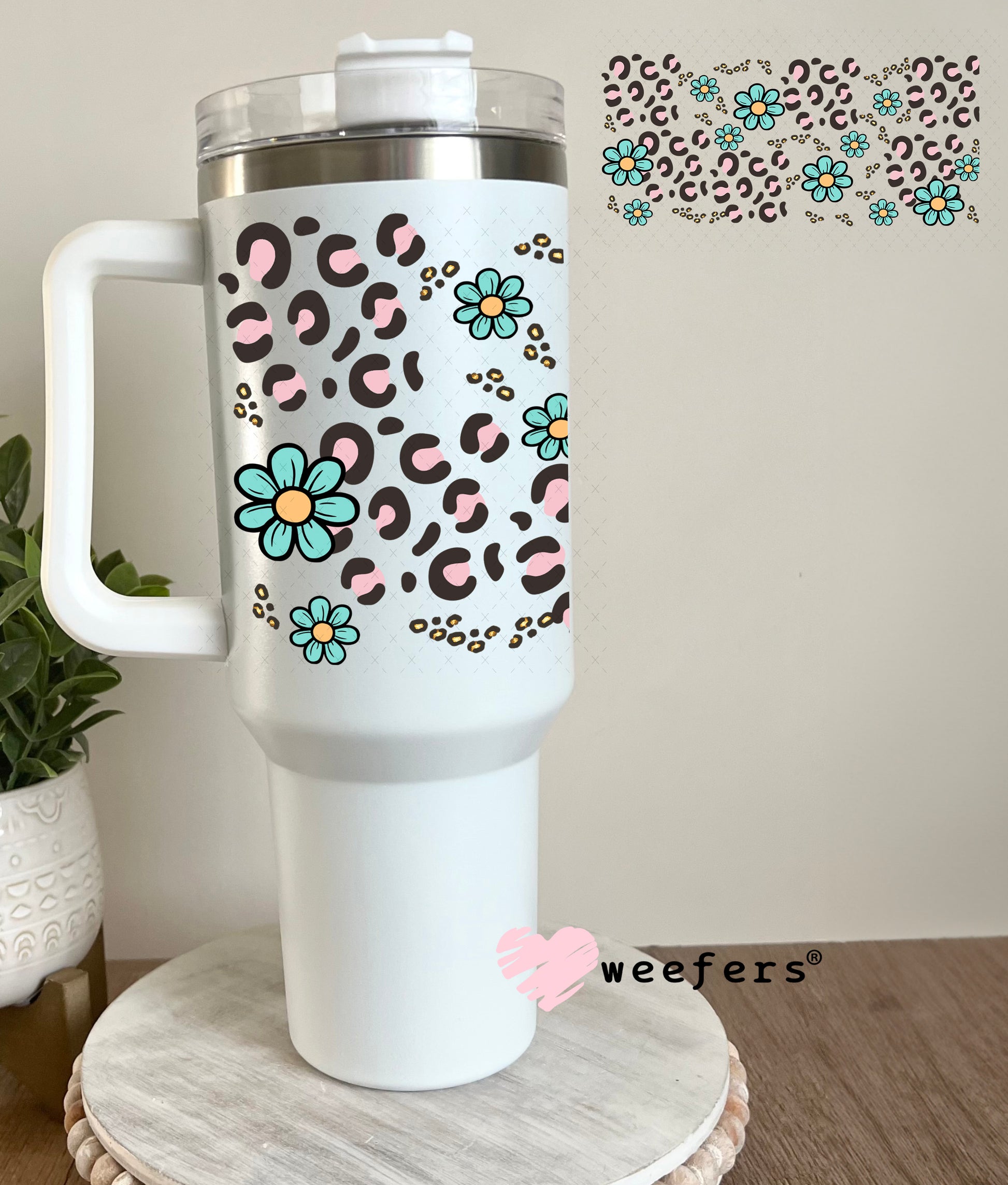 Put on Some Old Time Rock N Roll UV DTF Sidekick Cup Wrap - Weefers Exclusive 40oz Tumbler Cup Wrap Weefers