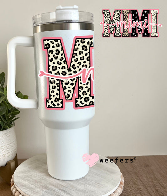 UV DTF Cup Wrap – Cheetah Mimi 40oz Tumbler Cup Wrap Weefers