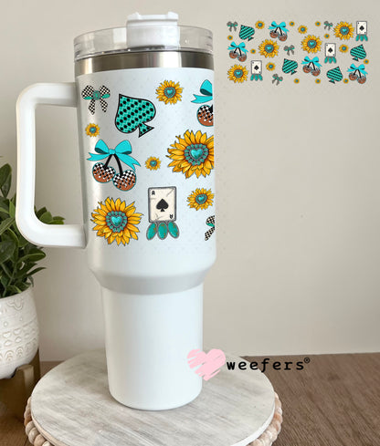UV DTF Cup Wrap – Wild and Western Sidekick - Weefers Exclusive 40oz Tumbler Cup Wrap Weefers