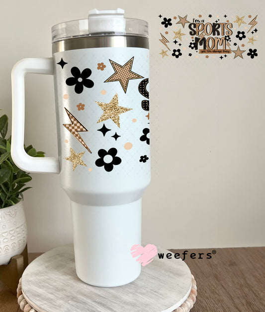 UV DTF Cup Wrap – I'm a Sports Mom 40oz Tumbler Cup Wrap Weefers