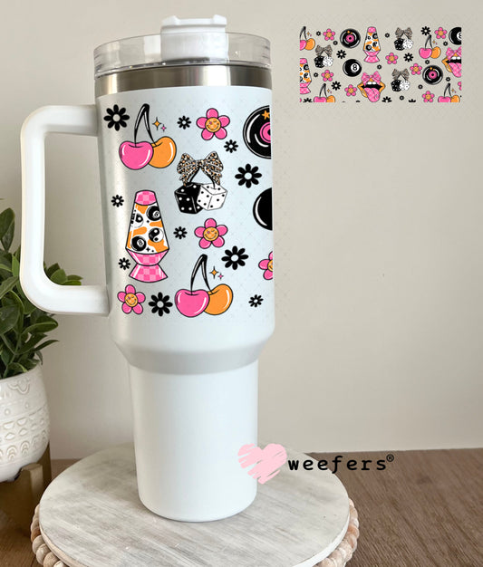 UV DTF Cup Wrap – Sorry for What My Face Said Sidekick - Weefers® Exclusive 40oz Tumbler Wrap Weefers