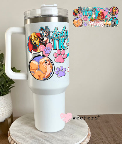 UV DTF Cup Wrap – Lady Tram 40oz Tumbler Cup Wrap Weefers