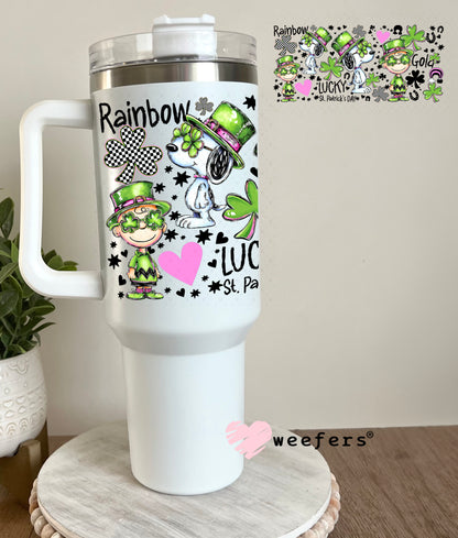 UV DTF Cup Wrap – Snoop St Patty 40oz Tumbler Cup Wrap Weefers