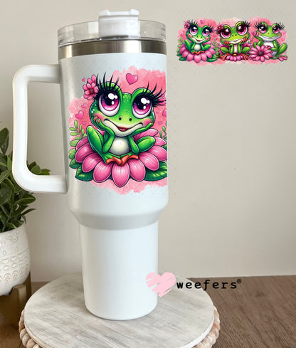 UV DTF Cup Wrap – Bougee Frog Girlfriends 40oz Tumbler Cup Wrap Weefers