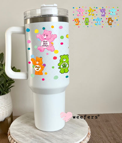 UV DTF Cup Wrap – Swear Bears 40oz Tumbler Cup Wrap Weefers