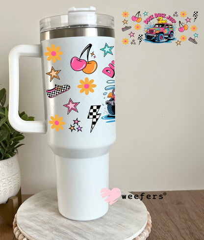 UV DTF Cup Wrap – Duck Duck Jeep - Weefers Exclusive 40oz Tumbler Cup Wrap Weefers