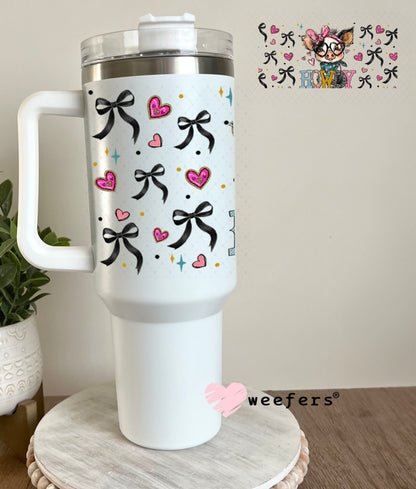 UV DTF Cup Wrap – Howdy Pig - Weefers Exclusive 40oz Tumbler Cup Wrap Weefers