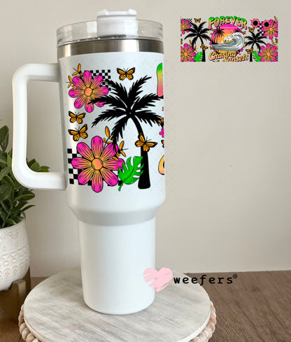 UV DTF Cup Wrap – Forever Chasing Sunsets 40oz Tumbler Cup Wrap Weefers