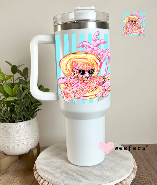 UV DTF Decal - Summer Panter 40oz Tumbler Weefers