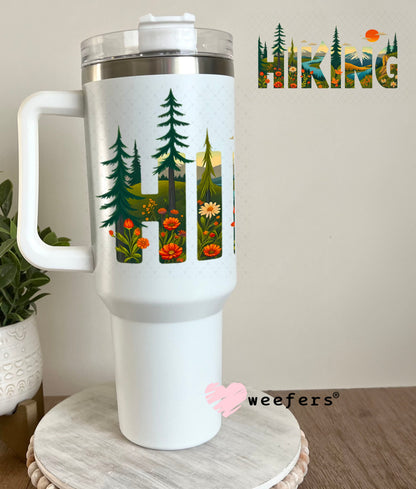 UV DTF Cup Wraps - Hiking 40oz Tumbler Weefers
