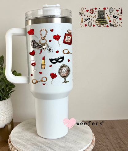 UV DTF Cup Wraps - Smutty Romance After Dark 40oz Tumbler Weefers