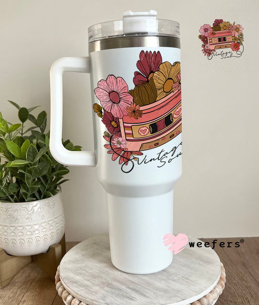 UV DTF Decal - Vintage Soul 40oz Tumbler Weefers