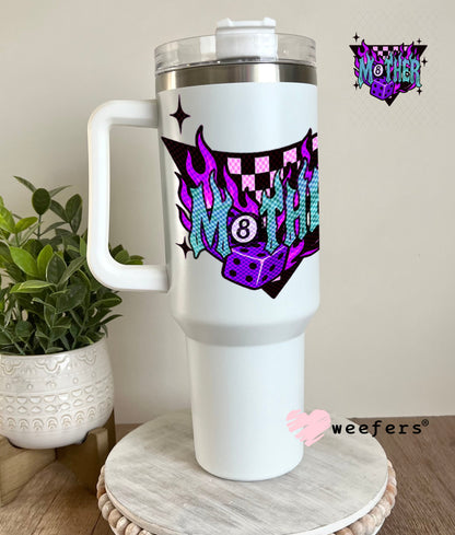 UV DTF Decal - Purple Mother 40oz Tumbler Weefers