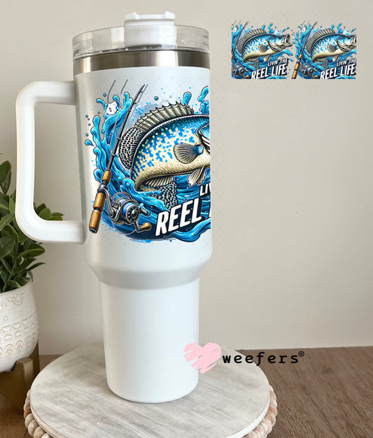 UV DTF Cup Wraps - Reel Life 40oz Tumbler Weefers