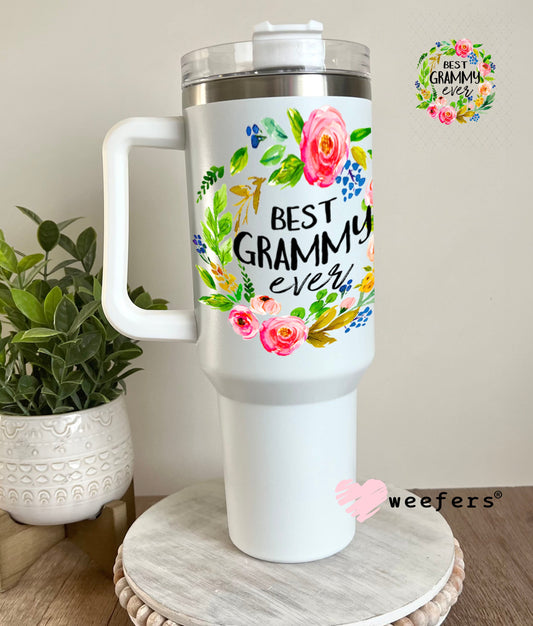 UV DTF Decal - Best Grammy Ever - Weefers® Exclusive 40oz Tumbler Weefers