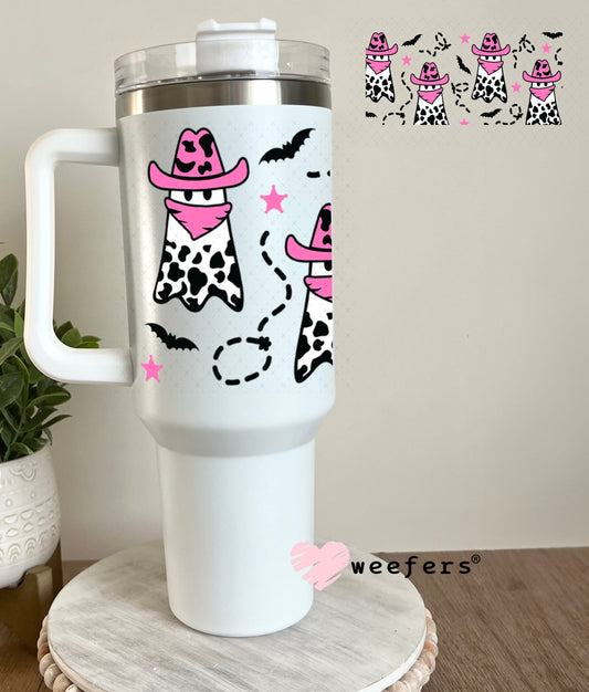 UV DTF Cup Wraps - Cowboy Ghosts 40oz Tumbler Weefers
