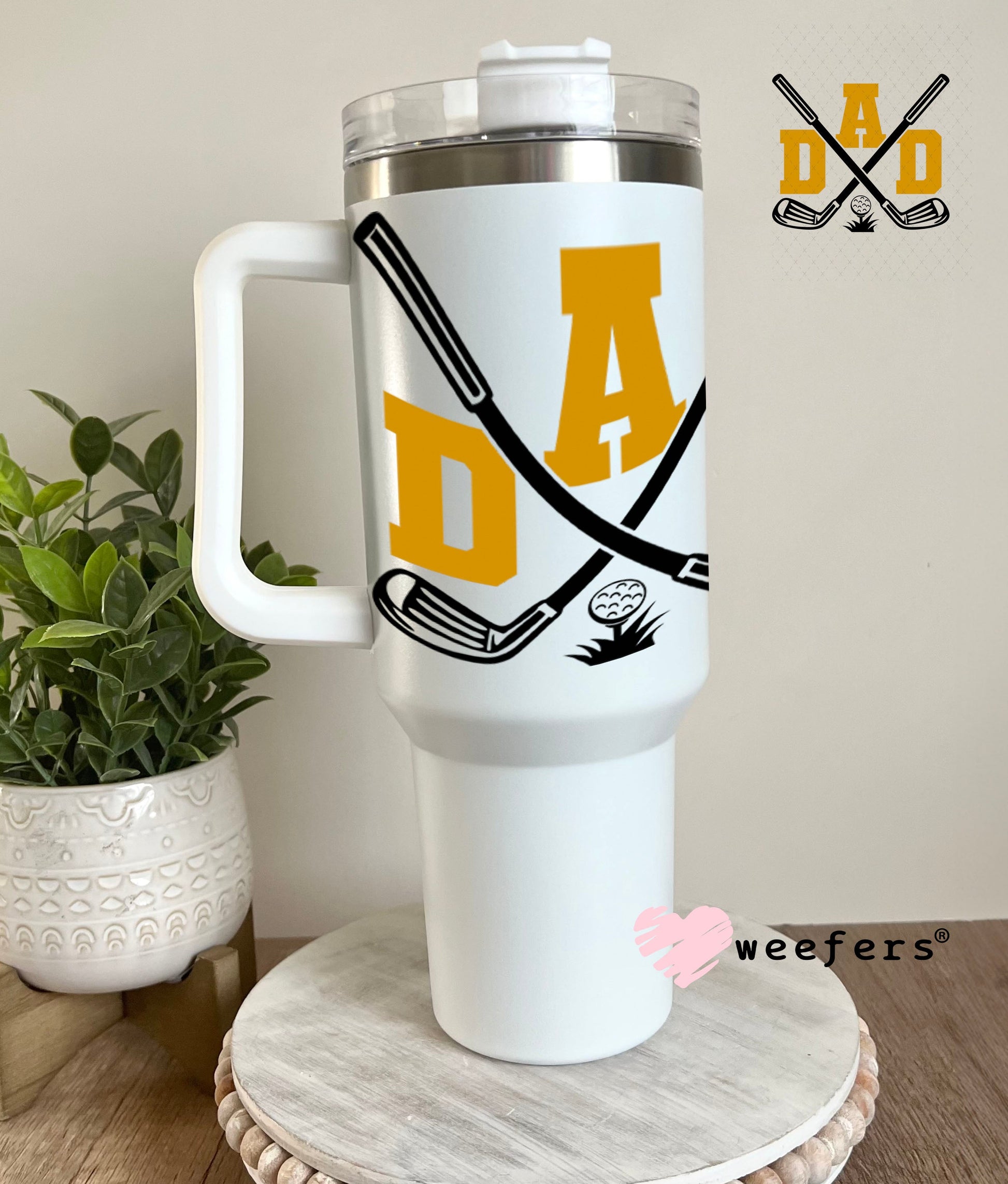 UV DTF Decal - Later Gator 40oz Tumbler Decal Weefers