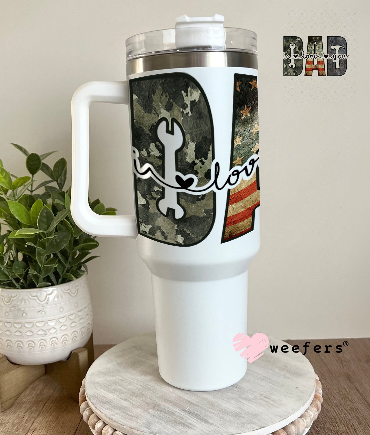 UV DTF Decal - Later Gator 40oz Tumbler Decal Weefers