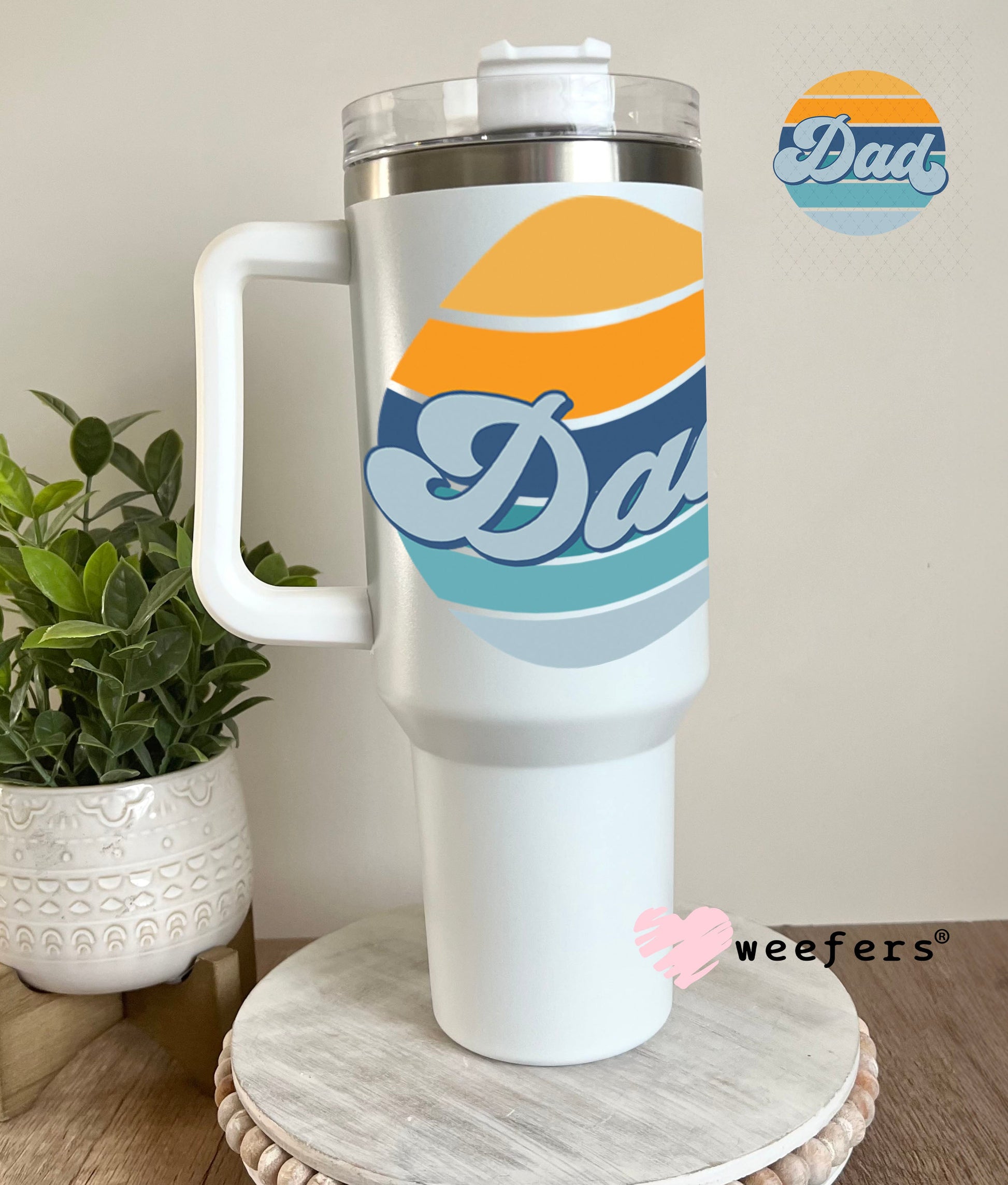 UV DTF Decal - Later Gator 40oz Tumbler Decal Weefers
