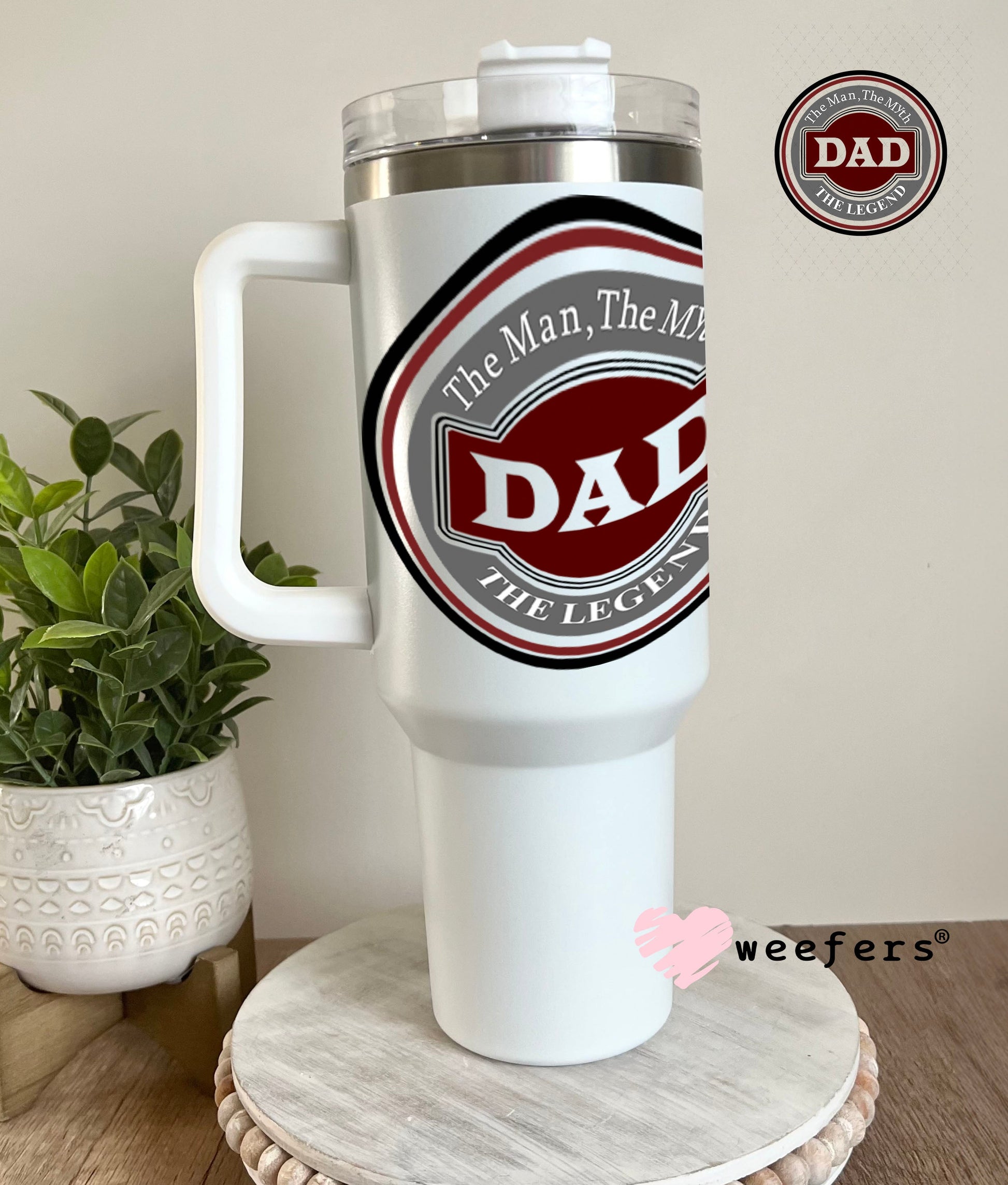 UV DTF Decal - Later Gator 40oz Tumbler Decal Weefers