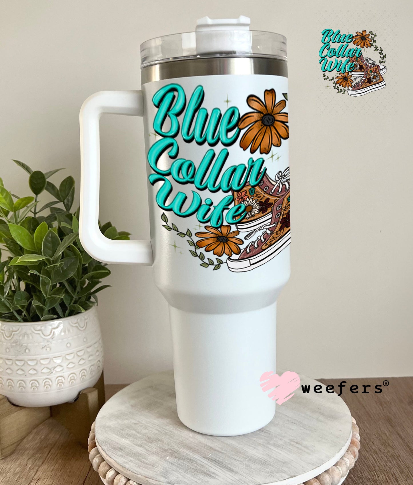 UV DTF Decal - Later Gator 40oz Tumbler Decal Weefers
