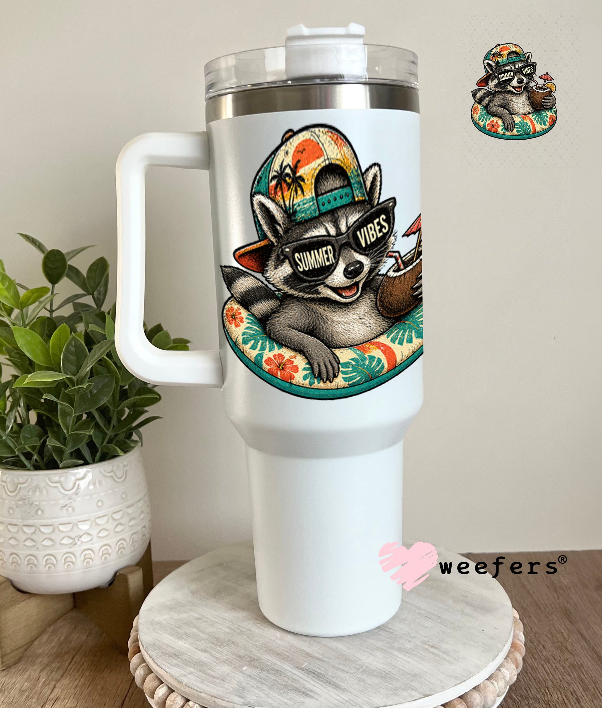 UV DTF Decal - Later Gator 40oz Tumbler Decal Weefers