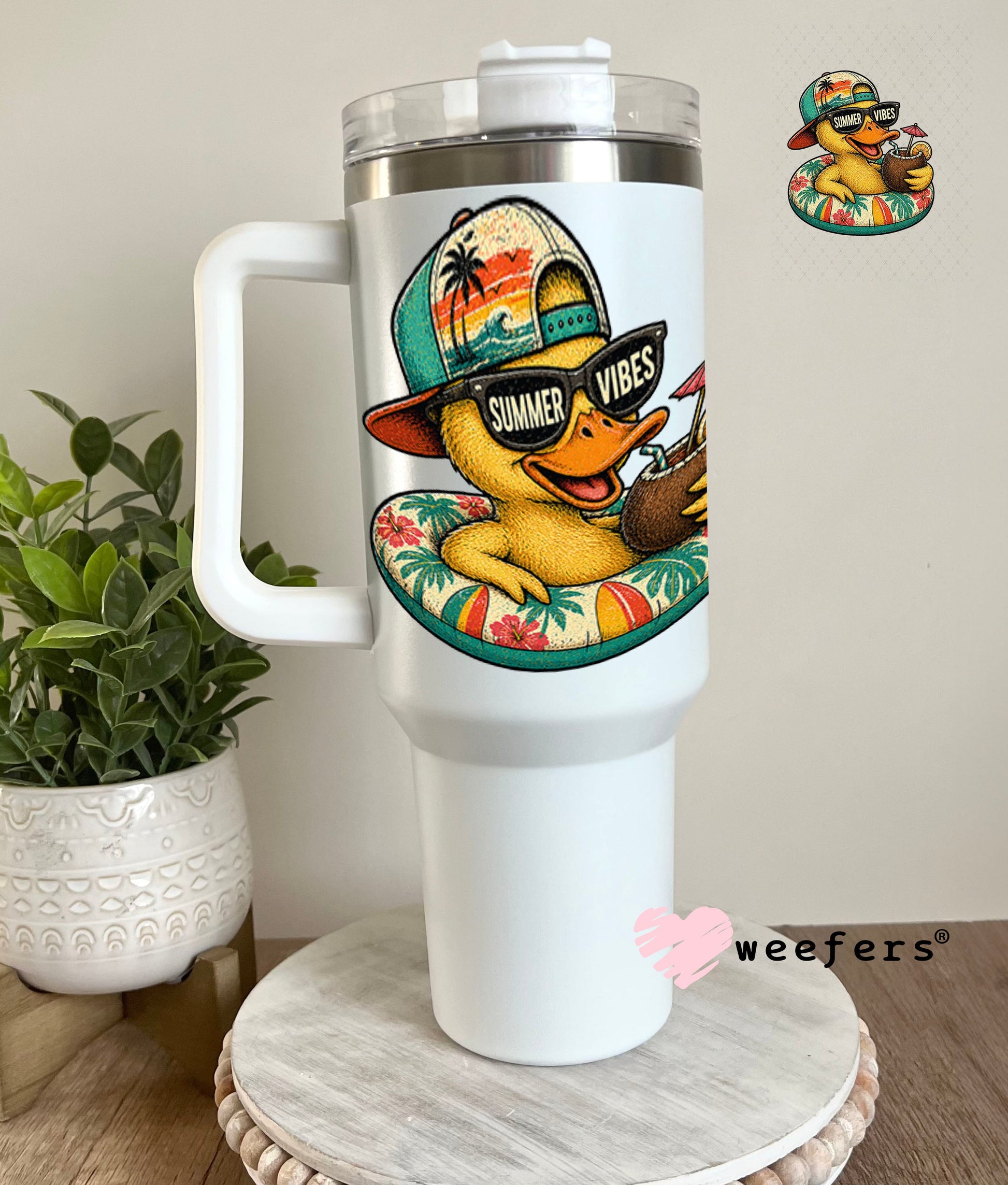 UV DTF Decal - Later Gator 40oz Tumbler Decal Weefers