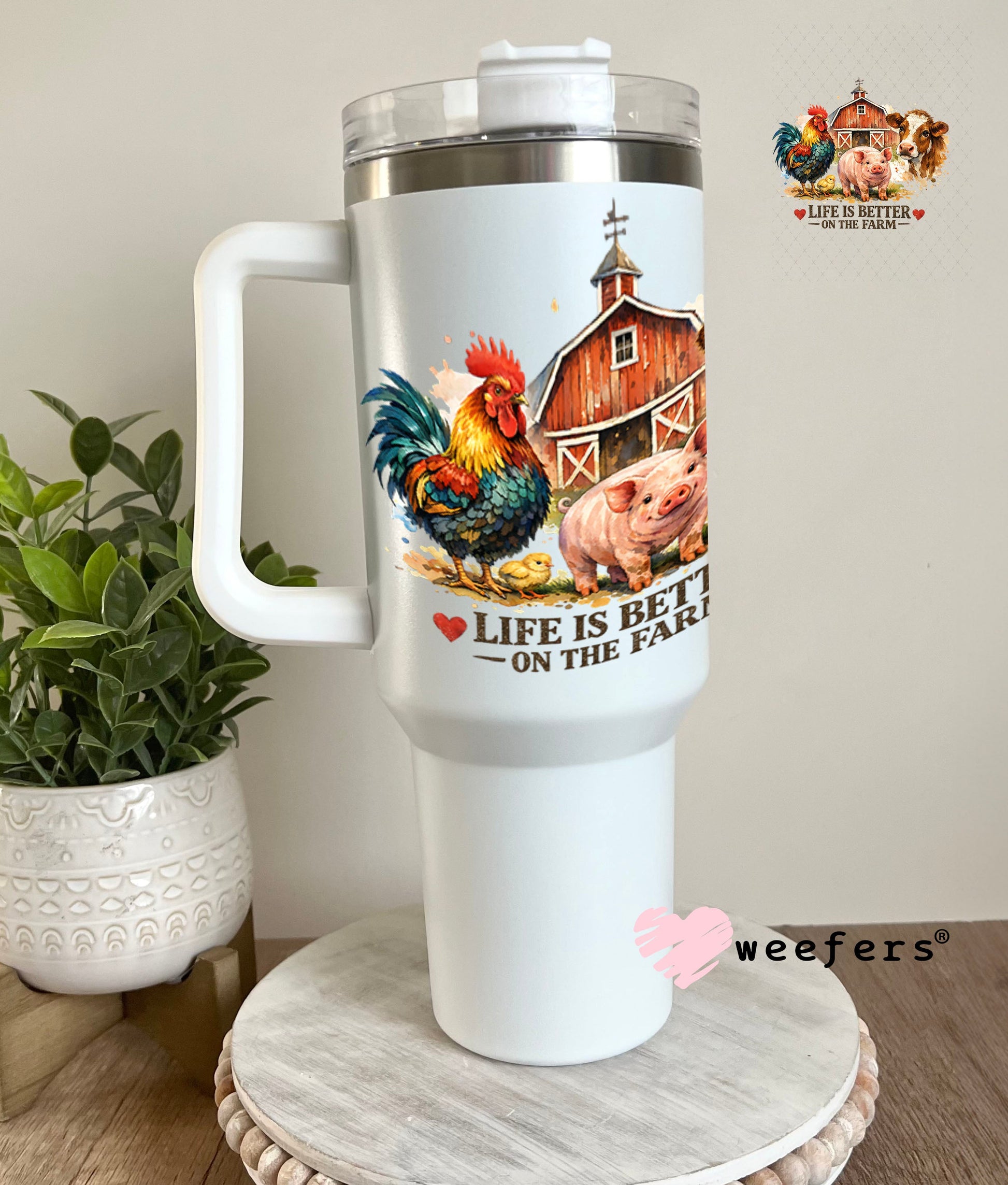 UV DTF Decal - Later Gator 40oz Tumbler Decal Weefers