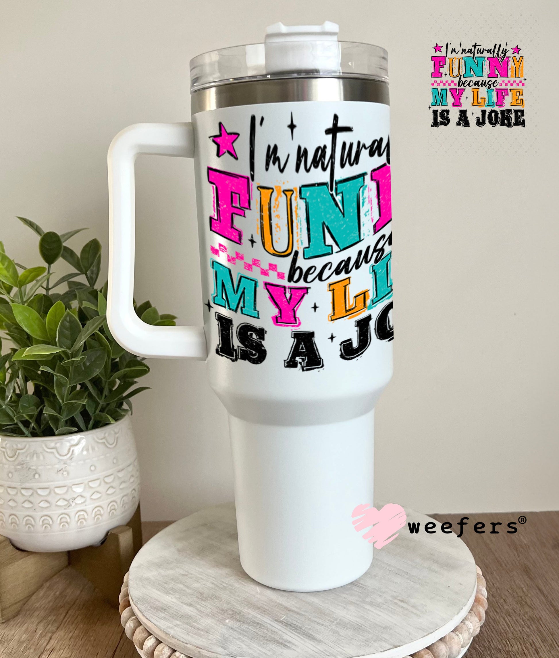 UV DTF Decal - Later Gator 40oz Tumbler Decal Weefers